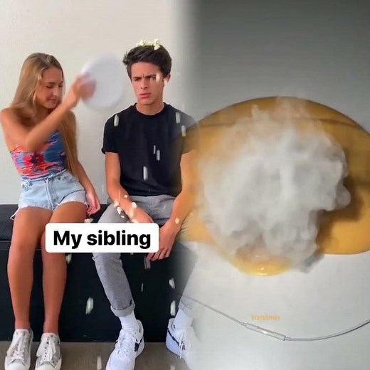 Normal siblings vs my sibling 😩😂