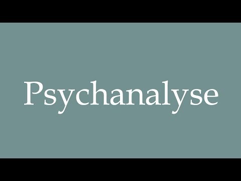 How to Pronounce ''Psychanalyse'' (Psychoanalysis) Correctly in French