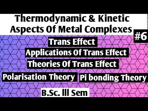 Trans Effect & its applications, Polarisation Theory & pi bonding Theory ‪@NOBLECHEMISTRY‬