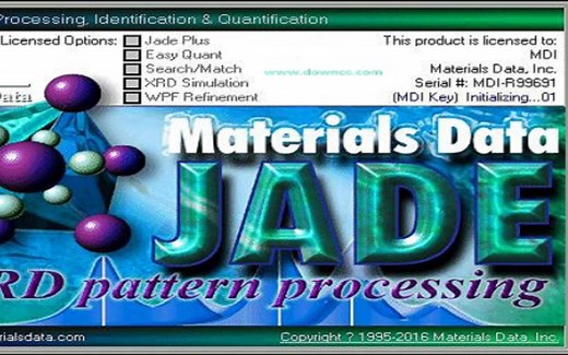 如何使用Jade软件对结晶度进行分析计算