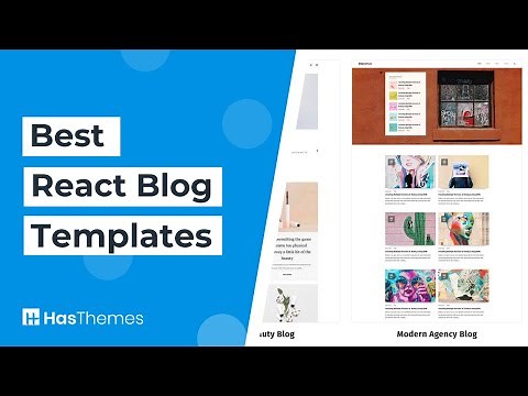10 Best React Blog Templates To Create a Blogging Website 2023 | React Templates