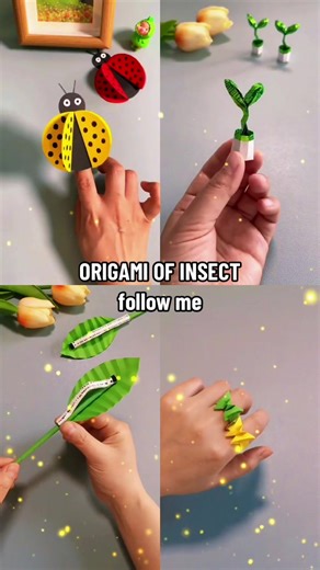 Learn Origami Insect Crafts: Step-by-Step Tutorial