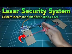Membuat Sistem Keamanan Menggunakan Laser - Laser Security System | Arduino project