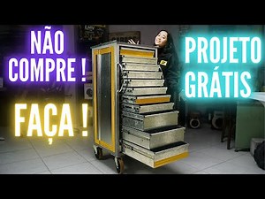 Make this amazing tool cart, much better than purchased