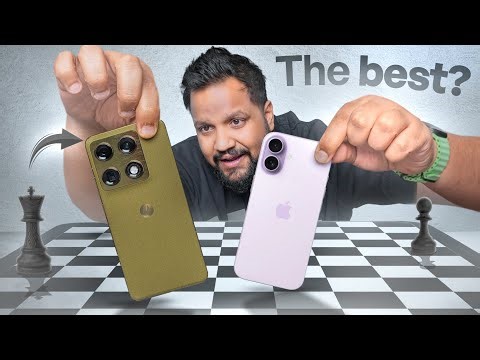 Motorola Signature vs iPhone 17 Detailed Comparison - Android vs Apple! Yet Again!