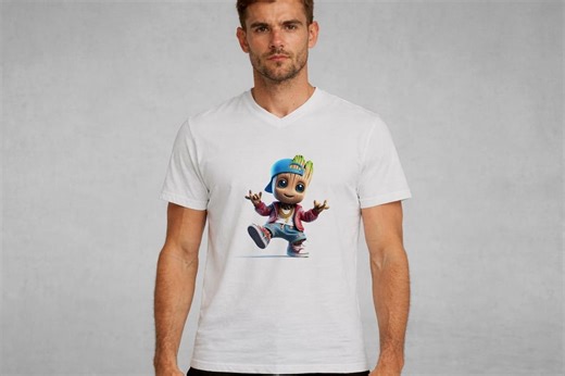 Cute Dancing Tree T Shirt, Funny Cartoon Character Tee, Unisex Graphic Tshirt, Street Style Shirt, Gift for Him - Etsy