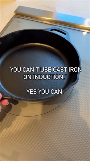 Did You Know that Cast Iron is Induction Safe?