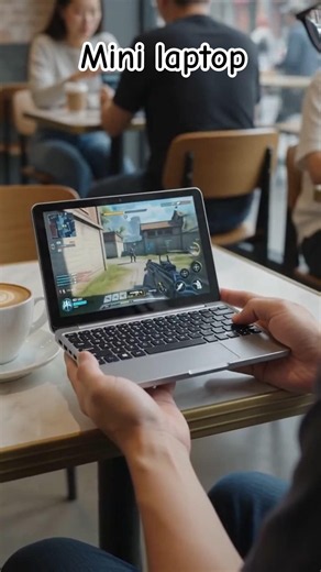 the world's smallest laptop actually works #gadgets #viral #shorts