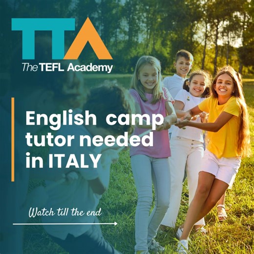 Here's our latest round-up:⁠ ⁠ ⭐TEACH ENGLISH IN ITALY⭐⁠⁠ ⁠ ⁠ ✨...