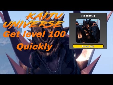 How to get levels Quickly! | kaiju universe |
