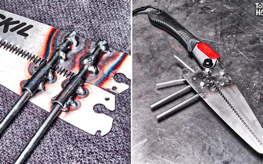 [Totally Handy] 由废金属制成的Genius DIY工具｜金属加工项目