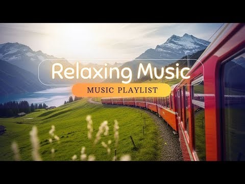 Relaxing Train Ride Music • Calm Instrumental for Sleep & Travel Ambience