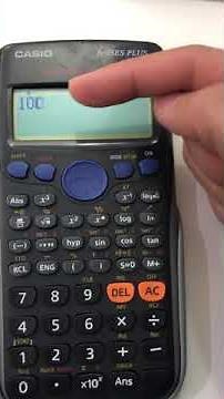 مبادئ احصاء طريقة حساب التوافيق من الآلة الحاسبه : Combination using Calculator