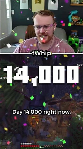 I survived 14,000 Days in Hardcore Minecraft