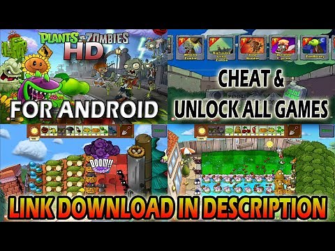 LINK DOWNLOAD PLANTS VS ZOMBIES HD CHEAT ANDROID ( APK ) NO PASSWORD
