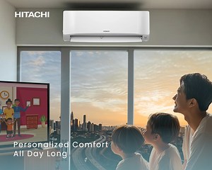 Cool your space effortlessly with the Hitachi Split-Type Inverter. ❄️ This compact air conditioner combines powerful cooling with quiet, energy-efficient performance. With its smart inverter technology, it adjusts to your room’s needs, saving on energy without sacrificing comfort. #Hitachi #hitachiphilippines #feelthedifference | Hitachi Cooling & Heating Philippines