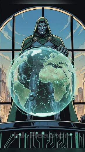 Doctor Doom Takes Over Earth — And No One Resists!😲 #shorts #marvel #doom #mcu