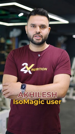 2X Nutrition on Instagram: "Real results don’t come from hype, they come from consistency 💪 Our customer Akhilesh shares how IsoMagic Whey fits perfectly into their daily routine #2xnutrition #fitnessmultiplied #customerreview"