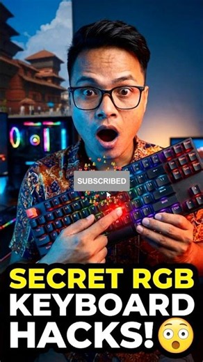 How to Turn on Laptop Keyboard Backlight । Secret RGB backlight । #backlights #lifehacks #shorts