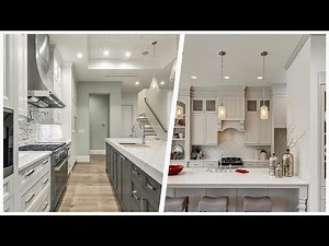 75 Open Concept Kitchen With Gray Cabinets Design Ideas You'll Love 🌈