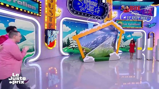 Le Juste Prix :  Éric Antoine et Vincent Piguet présentent le jeu du Tyrolien