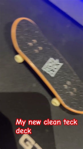 Subscribe if you think the teck deck is clean