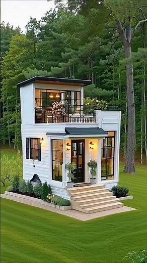 This Two-Story Tiny House is HUGE 🤯