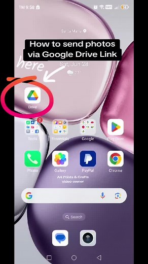 How to Send Photos Using Google Drive Links
