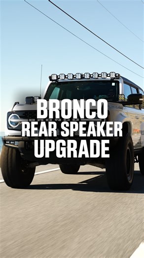 🚨 STILL running factory speakers in your Bronco? Let’s change that. 🔊 We’re swapping out those tiny 4” rears for beefy 6.5” aftermarket pods—giving you deeper bass, richer mids, and all-around better sound quality. 👌 💥 Wider frequency range 💥 Louder, clearer audio 💥 Trail-ready durability ➡️ Upgrade your ride. Upgrade your experience. #SSVWorks #BroncoBuild #AudioUpgrade #OffRoadAudio #bronconation | SSV Works