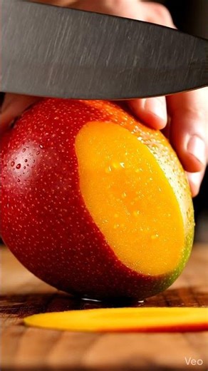 Instant Mango Peel & Slice ASMR #love #relaxing #asmrtriggers #fashion #satisfying #asmrvideos