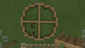 How to easily create circles in Minecraft