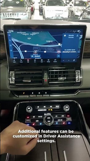 How to use Lincoln ActiveGlide on the 2023 Lincoln Navigator