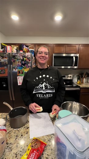 Just a chaotic human making cookies, and trying to make it fun 🍪 #momtok #homecooking #reallifemom #bakingideas