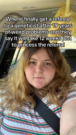 turns out they sent the referral to the wrong place but i haven’t heard back from the right place yet! wish me luck lol! #fyp #foryoupage #genetics #geneticist #doctor #chronicillness #disabled #disability