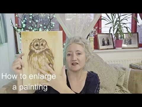 Tips and techniques - How can I enlarge a painting
