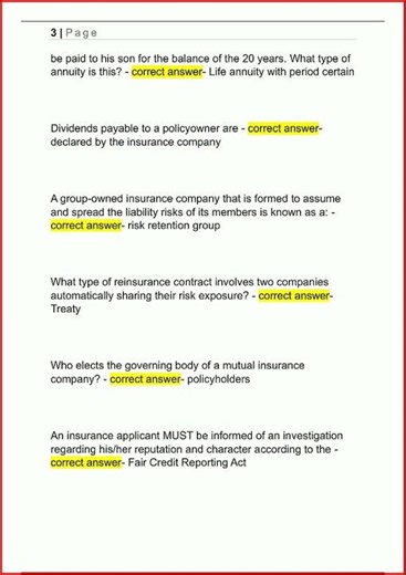 Indiana Life And Health Insurance Exam Updated Actual Exam W video