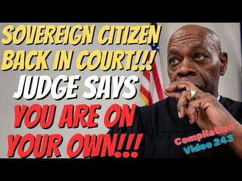 Sovereign Citizen REFUSED To LISTEN And Judge Took Control