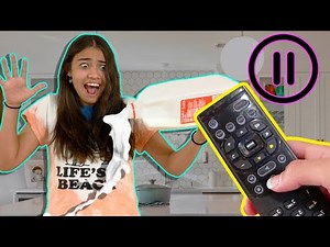 PRANKING My WIFE!! *Pause Challenge Part 1*