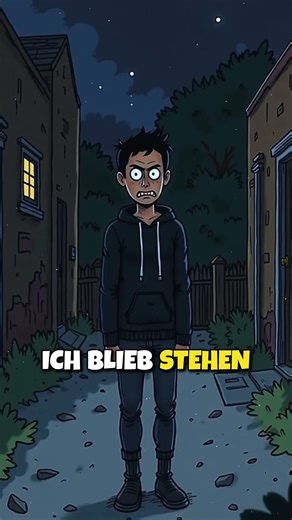 Neujahr begegnung🌑 #horrorstories #terrifyingtales #animation #deutsch #scarystories