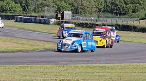Qualifying is often almost as close as the racing... | Classic 2CV Racing Club