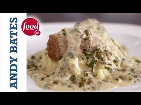 Salted Beef Brisket with Celeriac Mash - Andy Bates