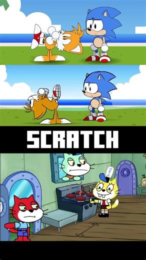 [FNF] Spinning My Tails VS Scratch #fnf