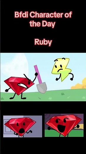 Bfdi Character of the Day: Ruby
