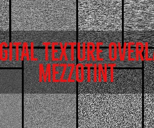 ArtStation - Digital Texture Overlay - MezzoTint | Resources