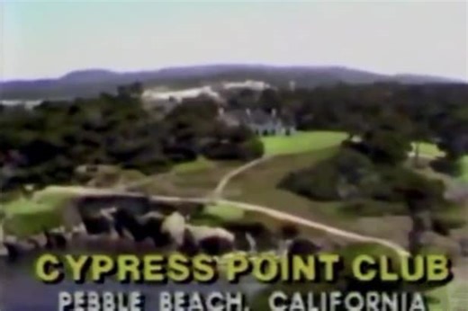 This unearthed intro from ABC’s broadcast of the 1981 Walker Cup at Cypress Point is pure bliss for golf nerds
