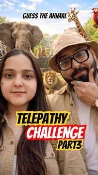 Telepathy Challenge: Guess the Animal 🐶