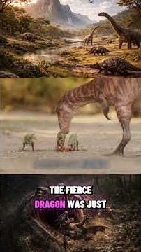 Prehistoric Planet: Devil Frog Devours the Evil Dragon! #youtubeshorts #shorts #fyp #viral