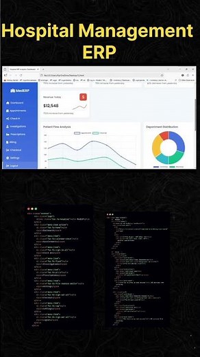 Hospital Management ERP System | Streamline Healthcare with CodeawithTanveer