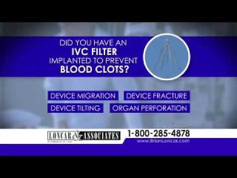 Loncar & Associates IVC Filter Lawsuits