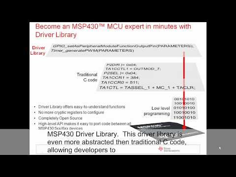 MSP430 Driver Library Product Training